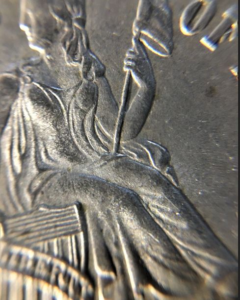 1886-Seated-Liberty-10c-Grade-Needed;-Plus-Example-Of-Luster-Before-&-After-Acetone