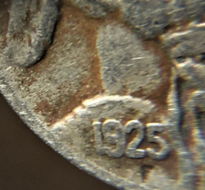 1925-S-Buffalo-5c-2-Feather-Variety-?