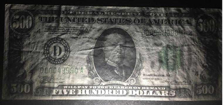 Request-For-Grade-Asap-My-1-St-1934A-$-500.00-Bill