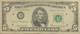 1969-$5-Misprint-Error-Diagnosis-Needed