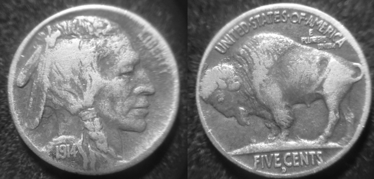 1914-D-Buffalo-5c---Grade