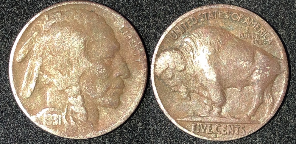 1931-S-Buffalo-5c-Grade