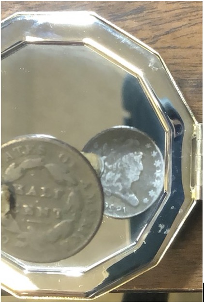 1826-1/2c---180-Degree-Medallic-Alignment-Error