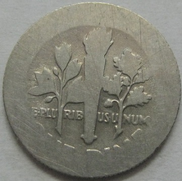 1965-Roosevelt-Dime-Mint-Error?--Missing-Most-Of-Reverse