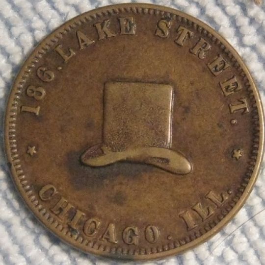Fresh-From-The-Consignment-Shop-Sutler-Hatter-Token-Chicago