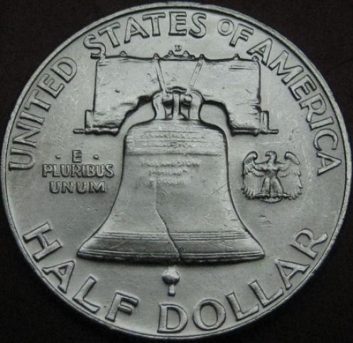 Double-Dated-1952-Franklin-Half-Dollar-Ms+