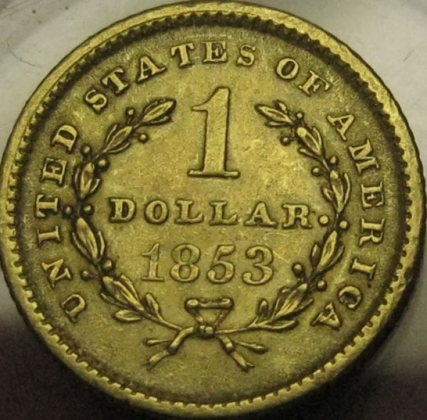 1853-1-Dollar-Gold-Coin---What's-Your-Opinion?