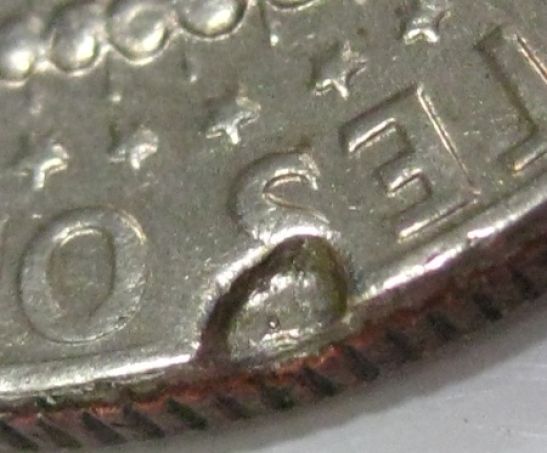 1971-Kennedy-Half-With-Planchet-?-Error