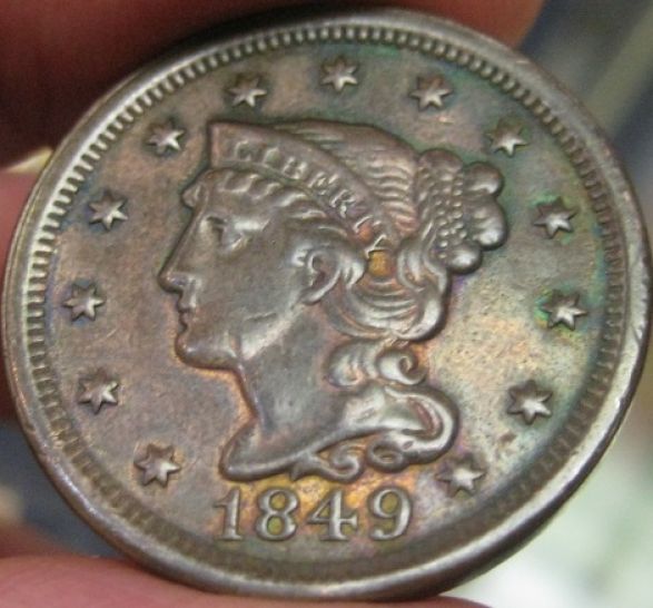 1849-Large-Penny-Looks-Very-Good---Grade-Me-Please