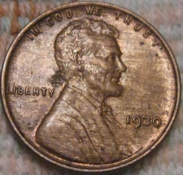 1930-P-Lincoln-Penny-Tiger-Stripes-?-Woody--Help-Grade