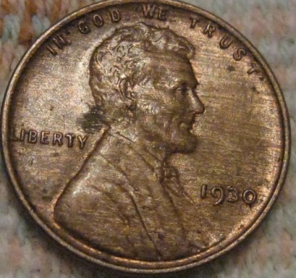 1930-P-Lincoln-Penny-Tiger-Stripes-?-Woody--Help-Grade