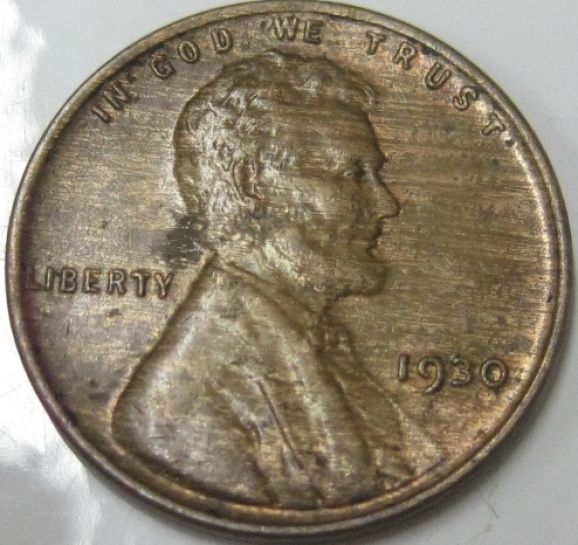 1930-P-Lincoln-Penny-Tiger-Stripes-?-Woody--Help-Grade