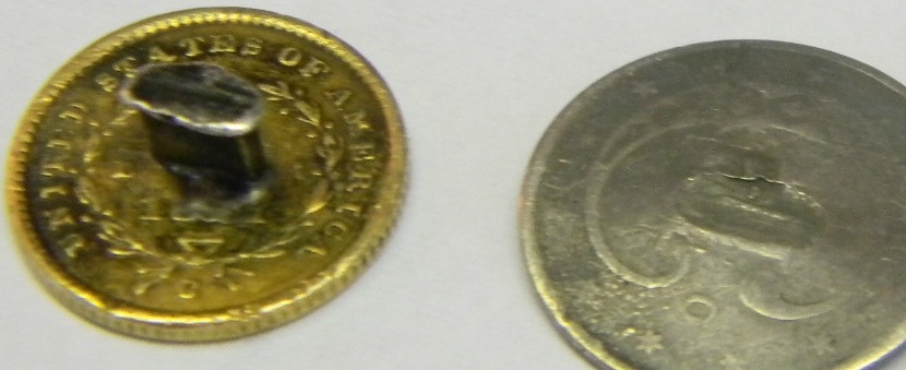Scarce-1851-C-One-Dollar-Gold-Coin-PMD