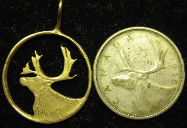 1960-Canadian-Quarter-Done-In-14k-Gold?
