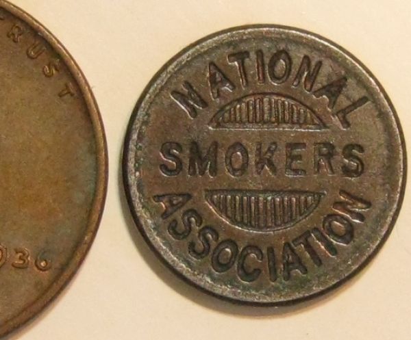 National-Smokers-Association-Jennings-Membership-Token