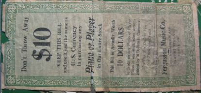 1958-Fells-Coin-Book---Found-Confederate-Note---Sort-Of