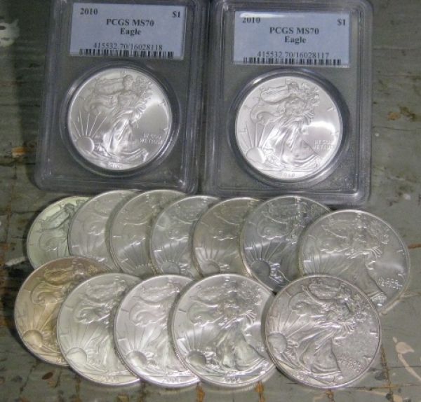 Silver-ASE's-For-$-9.30-Each--X-14