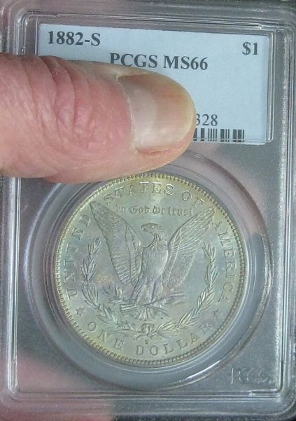 1882-S-Morgan-Reverse-Tone-Slab-You-Vs.-PCGS-*grade-Revealed*