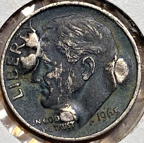 1965-Black-Roosevelt-With-Raised-Bumps