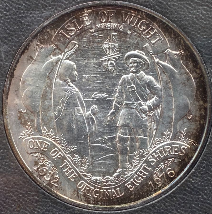 Bicentennial-Medals-Isle-Of-Wight-County-Virginia-Bronze-&-Silver