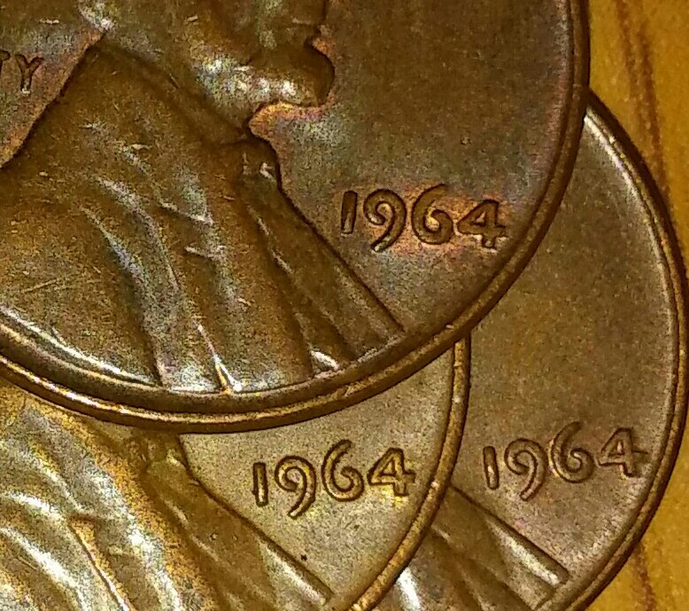 1964-Penny-Dates-Have-Differences..error-Or-?