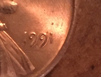 1991-Lincoln-Cent-BIE-Error?