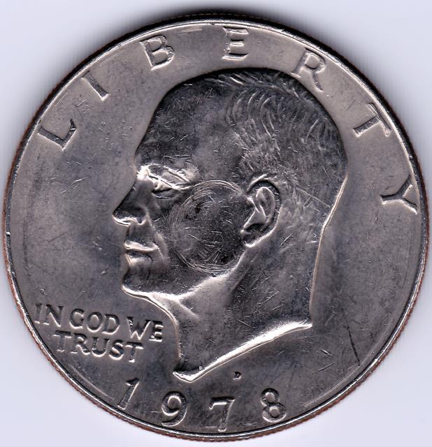 1978-D-Eisenhower-Dollar