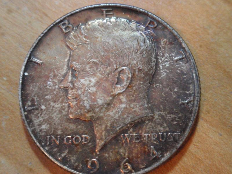 1964-Kennedy-Half-And-Toning