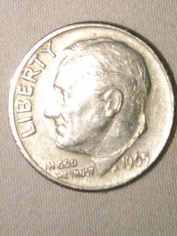 1965-Dime-Error