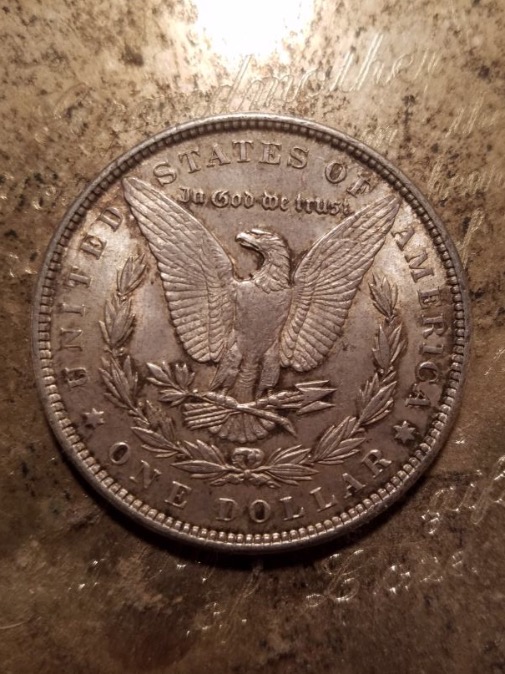 1889-Morgan-With-Die-Crack-**-Picture-Added-**