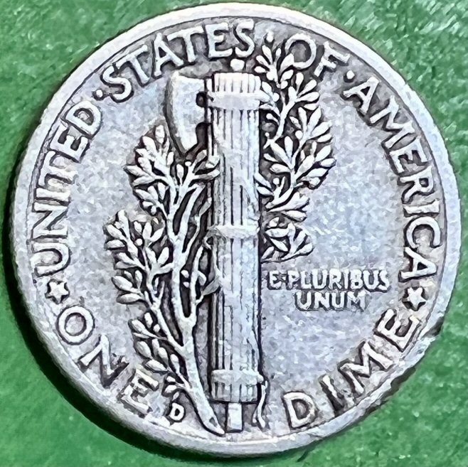 Omg!-I-Think-I-Found-One-Too!-1942/1-D-Mercury-Dime-Overdate-FS-101