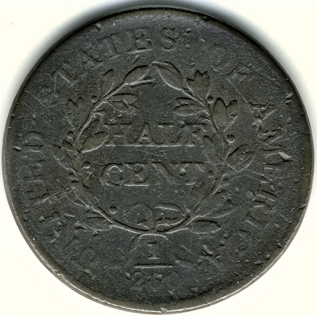 1806-Half-Cent---Tough-Grading