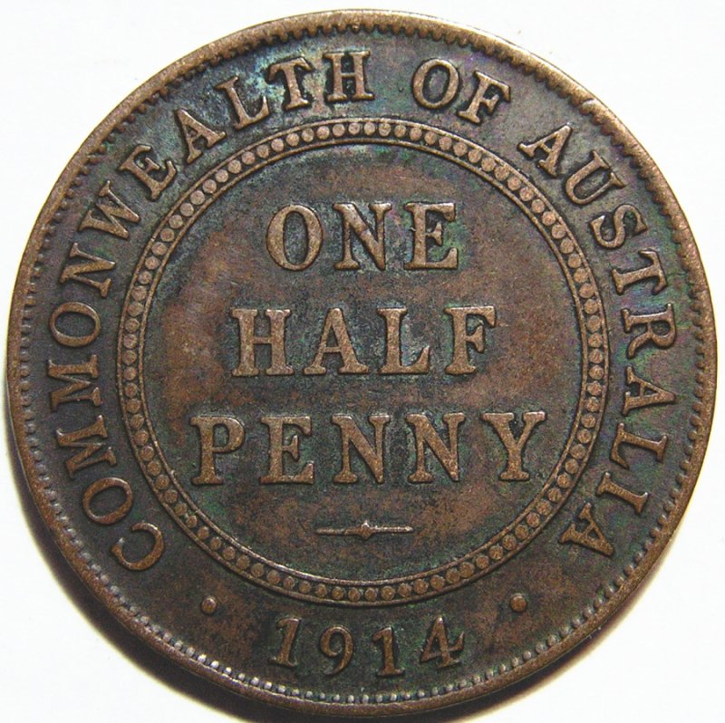 1914-Australian-Half-Penny