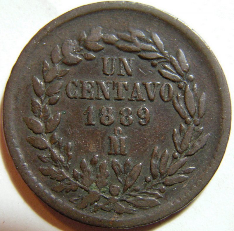 1897--Un-Centavo