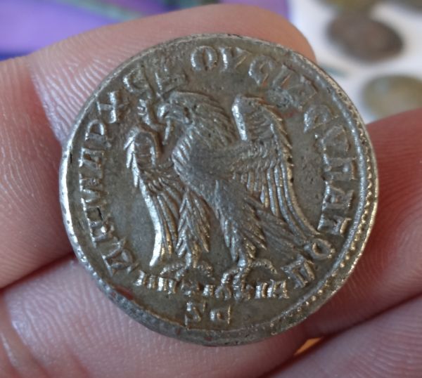 Billon-Tet,-Philip-Again,-Eagle-Holding-Wreath?