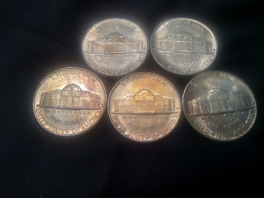 Jefferson-Nickels---All-From-The-Same-Roll,-Any-Keepers?