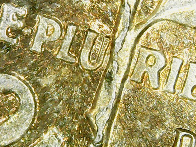 1964-D-Roosevelt-10c-Extra-Metal-On-Reverse
