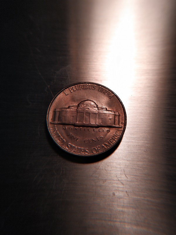 2-1950-D-Jefferson-Nickels---One-Has-A-Weak-MM-And-Is-Very-Near-The-Rim