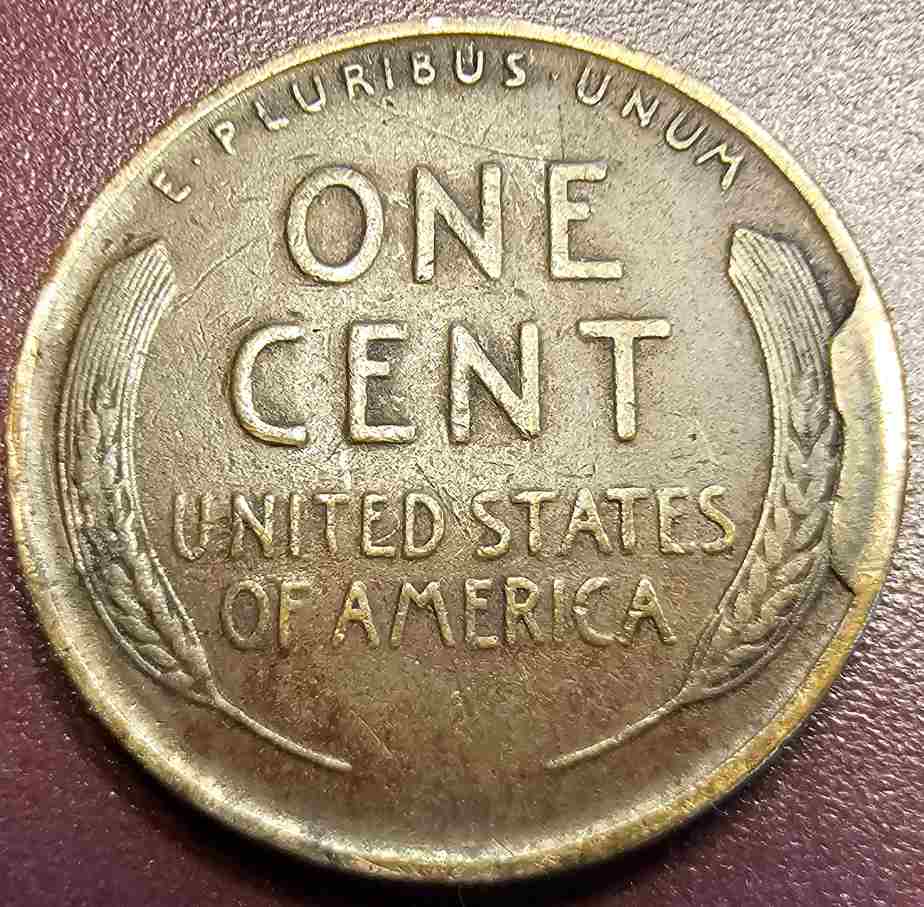 1935-Philadelphia-Wheat-Penny-Cud-Reverse-And-Possible-Lam-Obverse?