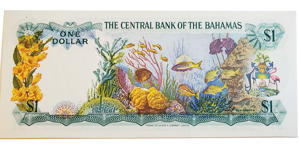 Bahamas---1974-Allen-1-Dollar-Notes