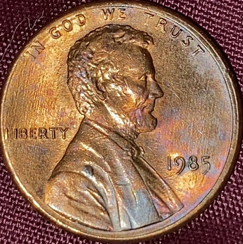 1985-Penny-Obverse/Reverse-Error?