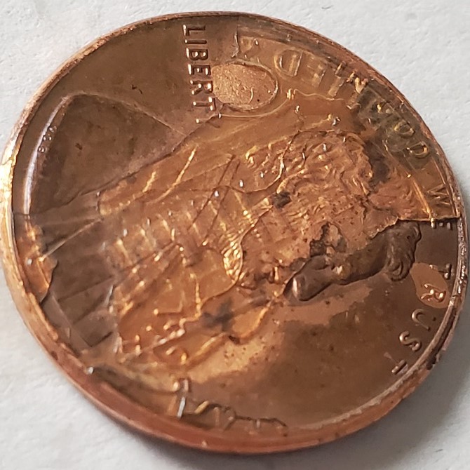 1995-D-Penny-With-Front-And-Back-On-Both-Sides