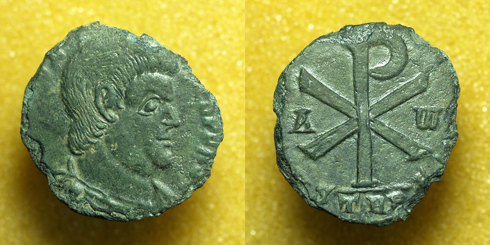 My-Roman-Coins-With-Early-Christian-Symbols