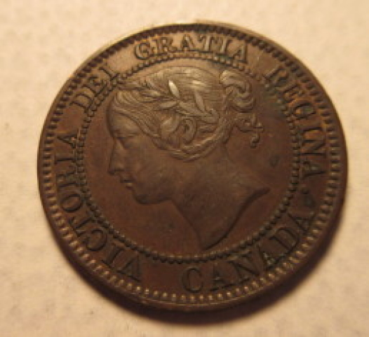 1858--Canada-Large-Cent-And-Its's-Varieties