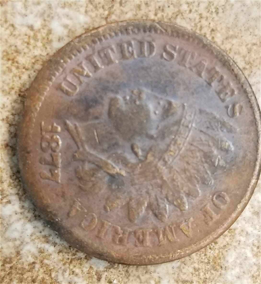 1877-Indian-Head-To-Grade,-Genuine?