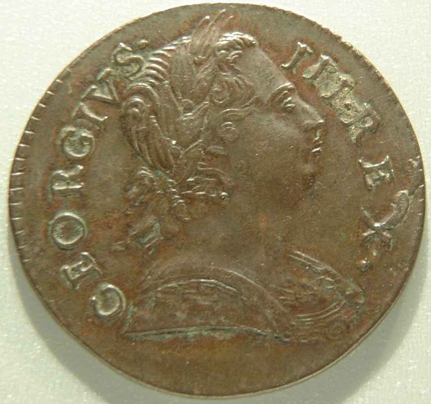 1774-George-III-Halfpenny.die-Fault-To-'X'-Of-'Rex'?