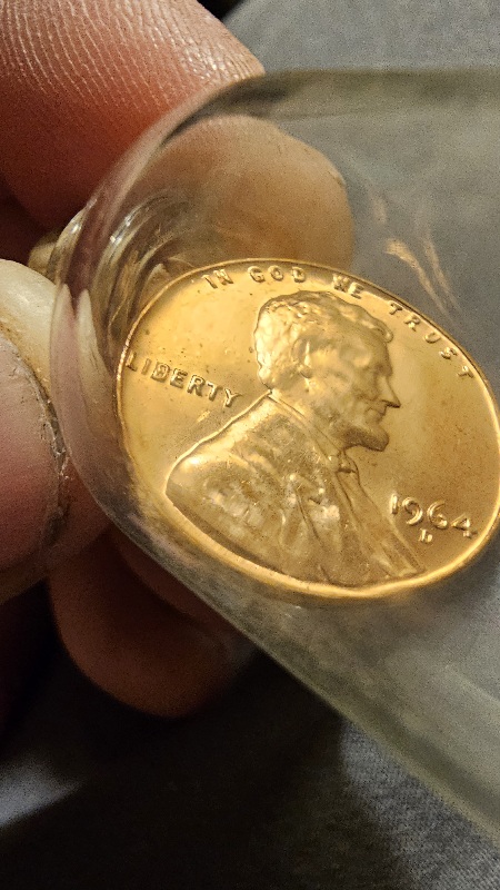 1964-D-Penny-Sealed-In-A-Bottle-Forever?--I-Need-Help-With-This-That-I-Found-From-A-Collector.