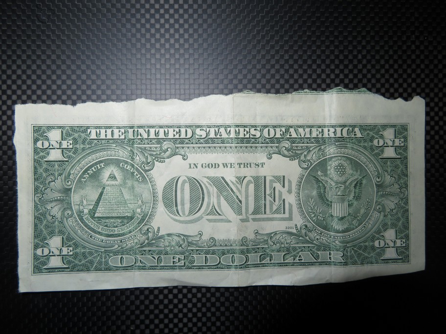 Misaligned-$1-Bill-From-1981
