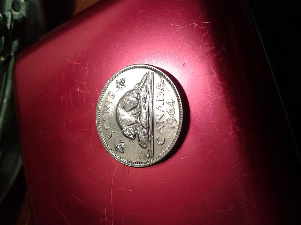 Odd-1964-Nickel---Uncentered/Uneven-Reverse-Strike?