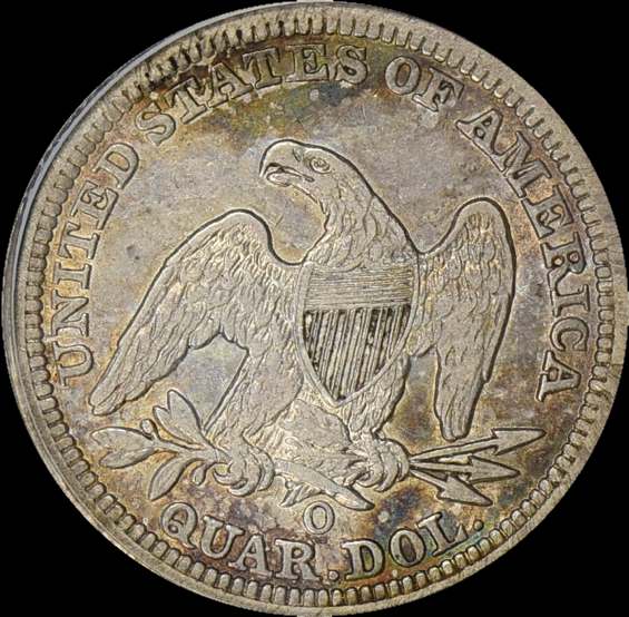 1856-O-Seated-Quarter-For-Grading